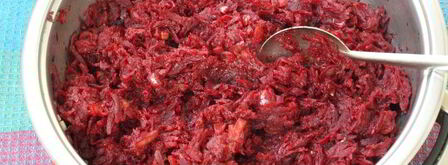 свекольная икра из вареной свеклы. Шаг 5