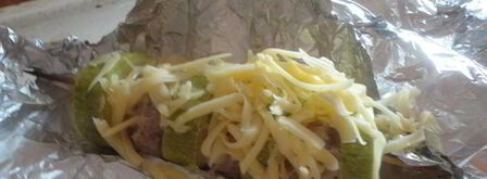 канапе из фарша и кабачков. Шаг 7