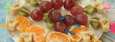 канапе из фруктов. Шаг 6