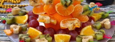 канапе из фруктов. Шаг 7