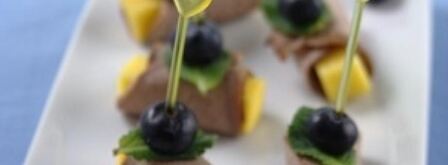 канапе из утки с манго. Шаг 4