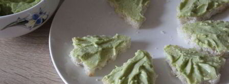 канапе новогодние елочки. Шаг 3