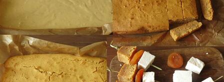 канапе с имбирным бисквитом и фетой. Шаг 4