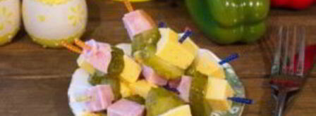 канапе с ветчиной. Шаг 8