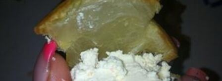 канапе звезды с лососем. Шаг 5