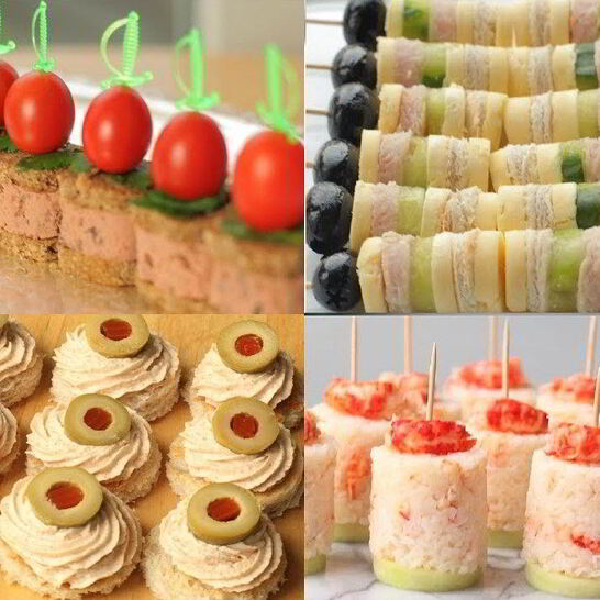 Рецепт простых канапе