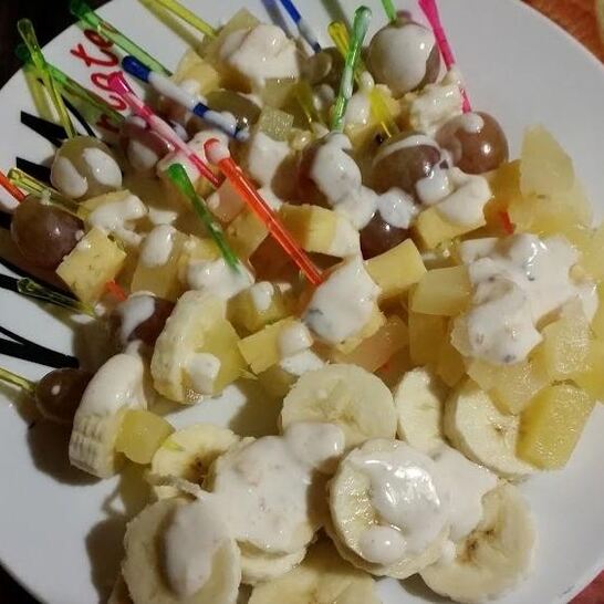 Рецепт сладких канапе с сыром