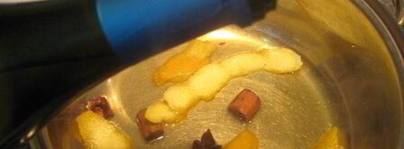 карпаччо из ананаса с просекко и специями. Шаг 4