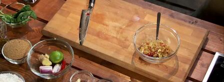 карпаччо из говядины в стиле татаки. Шаг 4