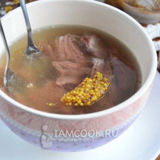 Рецепт холодца из говяжьих ножек