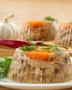 Холодец из куриной грудки