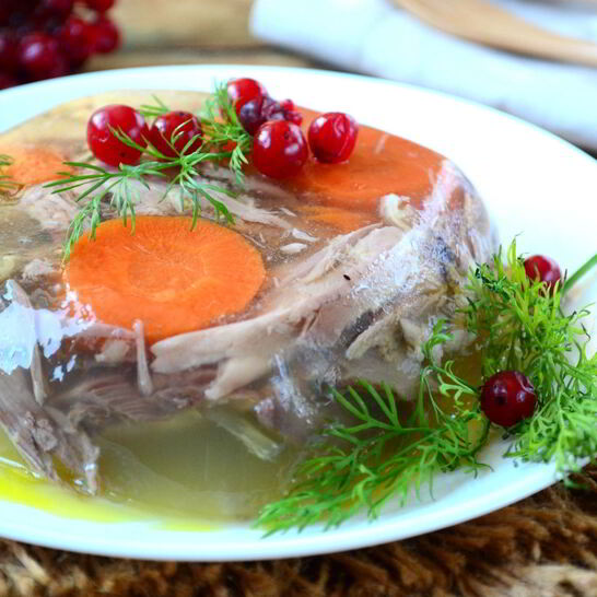 Рецепт холодца из петуха