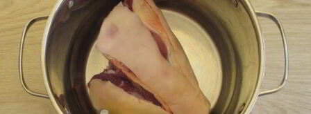 холодец из свиной рульки и курицы. Шаг 7