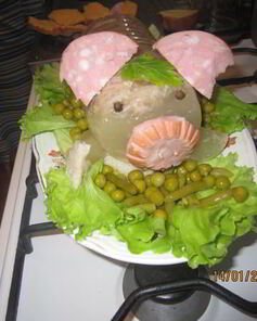 Холодец поросенок