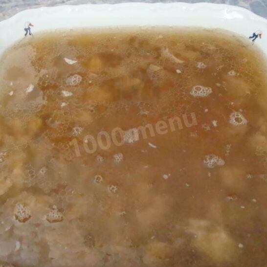 Рецепт студня холодец в мультиварке из свиных ножек