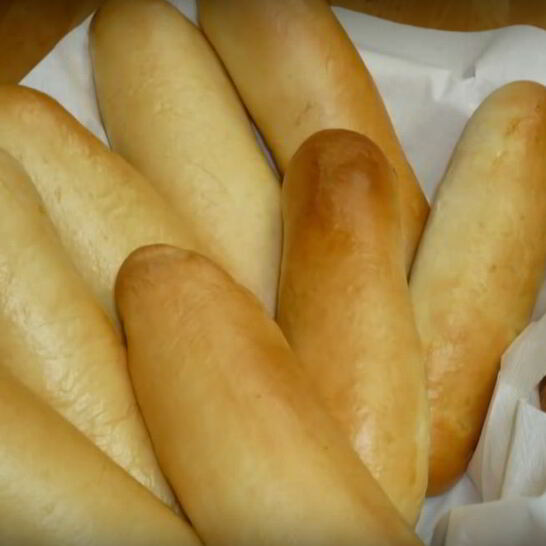 Рецепт булочек для хот-дога