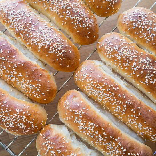 Рецепт домашних булочек для хот-догов