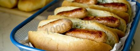 домашний хот дог в дрожжевом тесте. Шаг 15