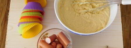 кексы хот-дог. Шаг 11