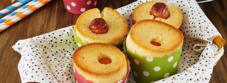 кексы хот-дог. Шаг 16