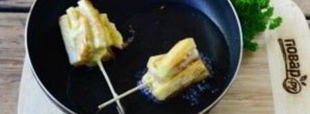 хот дог из картошки фри. Шаг 6