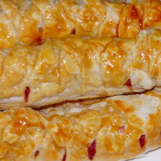 Рецепт хот-дога из слоеного теста