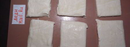 хот-дог из слоеного теста. Шаг 3