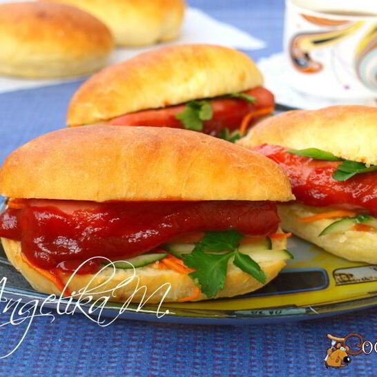 Рецепт хот-дога по-домашнему