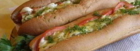 хот-дог с капустой. Шаг 9