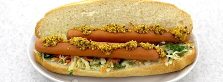 хот-дог с квашеной капустой. Шаг 7