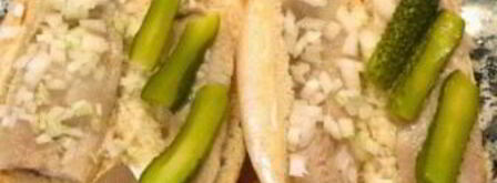 хот-дог с селедкой. Шаг 5