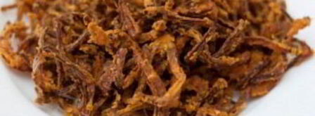 хот-дог с жареным луком. Шаг 6