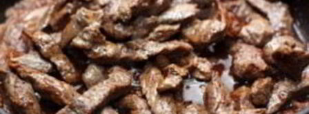 хот-дог с жареным луком. Шаг 7