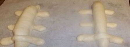 хот-дог такса. Шаг 3