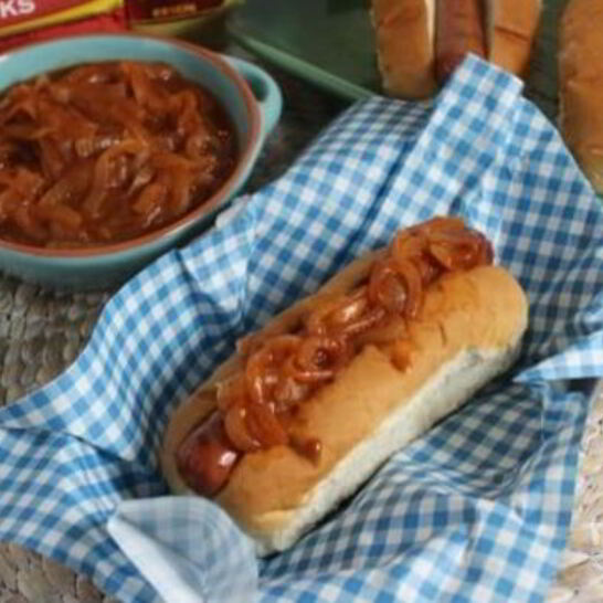 Рецепт лука для хот-догов