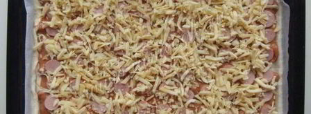 пицца хот-дог. Шаг 9