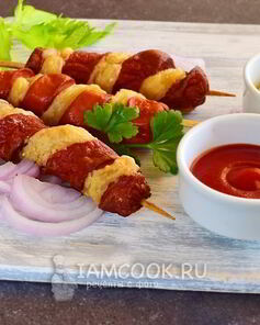 Слоеный хот-дог