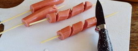 слоеный хот-дог. Шаг 10