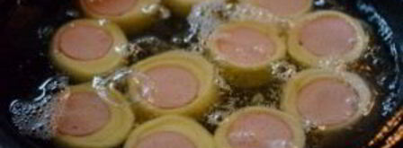 мини-сосиски в тесте. Шаг 5