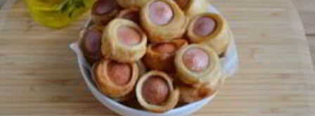 мини-сосиски в тесте. Шаг 6