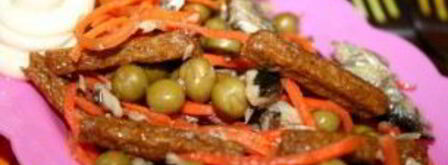 корейская морковка с сухариками. Шаг 4