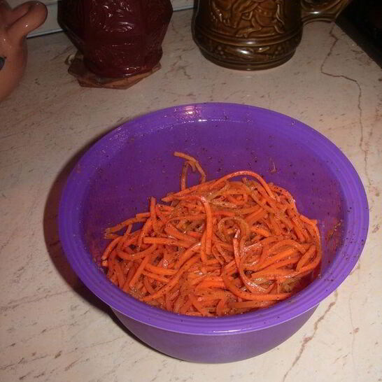 Рецепт моркови по-корейски для чайников