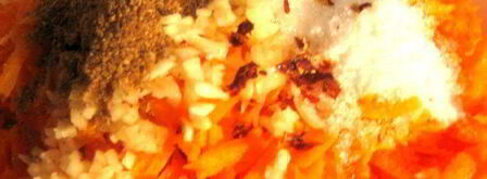 морковь по-корейски с луком. Шаг 11