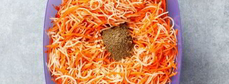 морковь по-корейски с сельдереем. Шаг 10