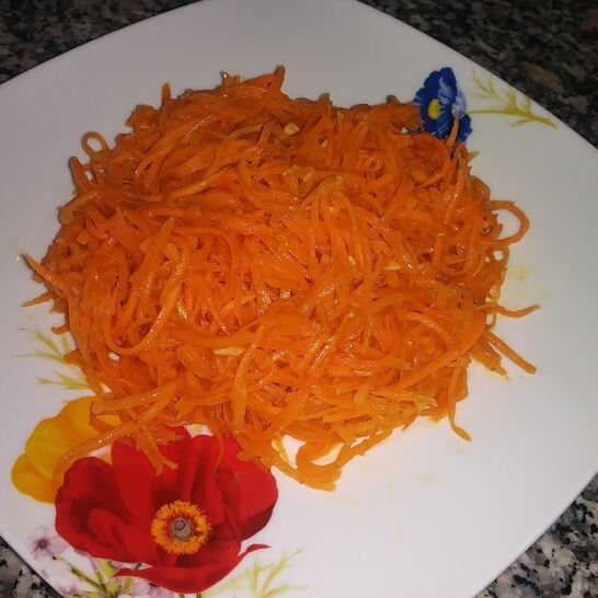 Рецепт моркови по-корейски за 15 минут