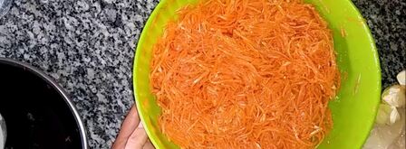 морковь по-корейски за 15 минут. Шаг 6