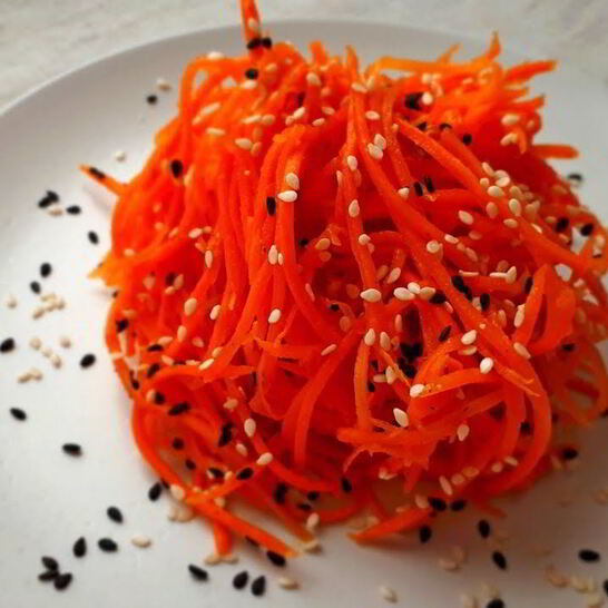 Рецепт моркови по-корейски за 5 минут