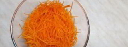 морковь по-корейски за 5 минут. Шаг 4