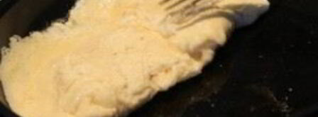 французский омлет на завтрак. Шаг 7