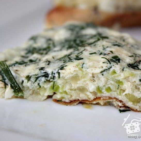 Рецепт фриттаты с цуккини и фетой